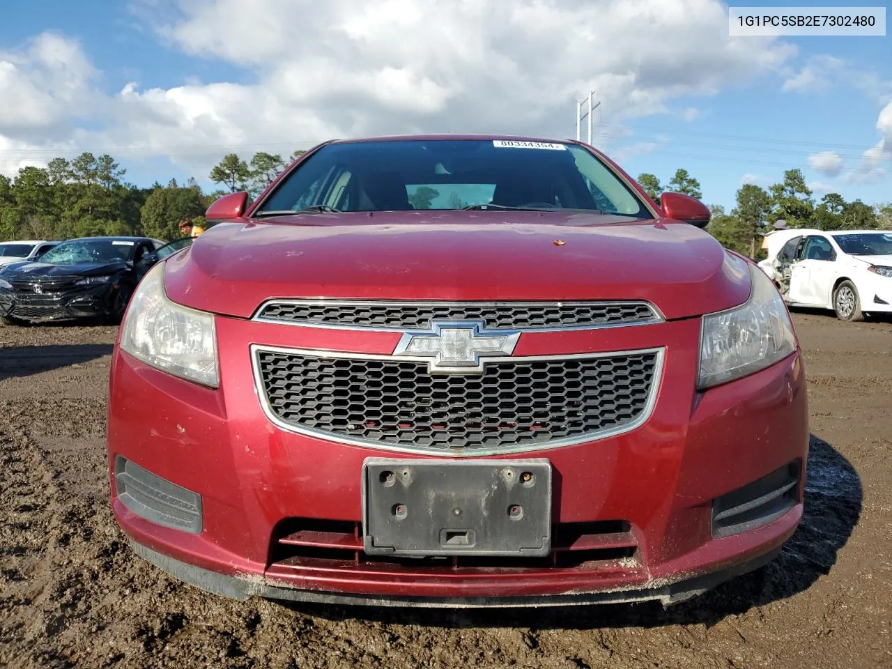 2014 Chevrolet Cruze Lt VIN: 1G1PC5SB2E7302480 Lot: 80334354