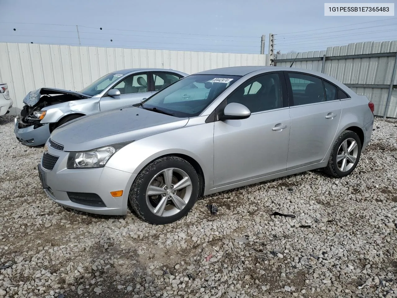 2014 Chevrolet Cruze Lt VIN: 1G1PE5SB1E7365483 Lot: 80442474