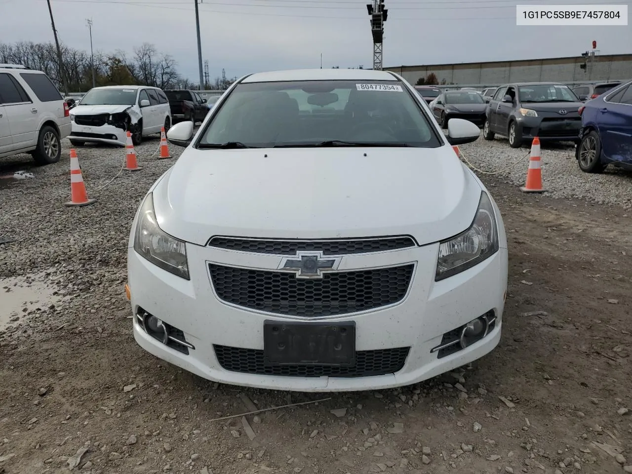 2014 Chevrolet Cruze Lt VIN: 1G1PC5SB9E7457804 Lot: 80477354