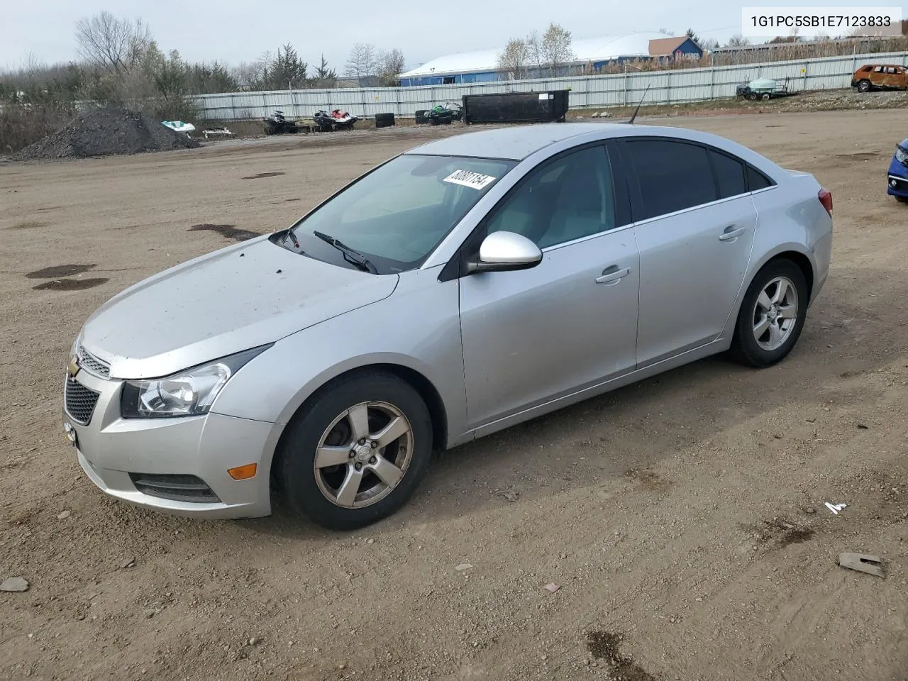 2014 Chevrolet Cruze Lt VIN: 1G1PC5SB1E7123833 Lot: 80801154