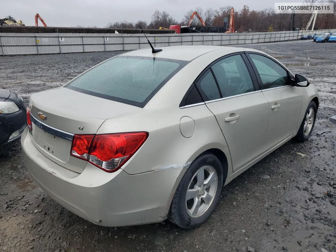 2014 Chevrolet Cruze Lt VIN: 1G1PC5SB8E7126115 Lot: 81431604