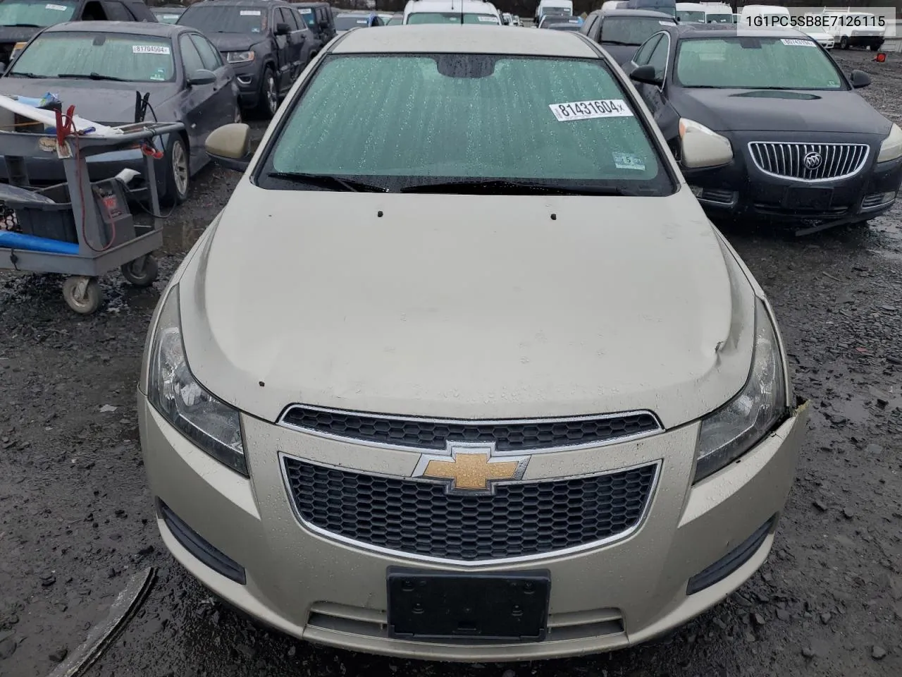 2014 Chevrolet Cruze Lt VIN: 1G1PC5SB8E7126115 Lot: 81431604