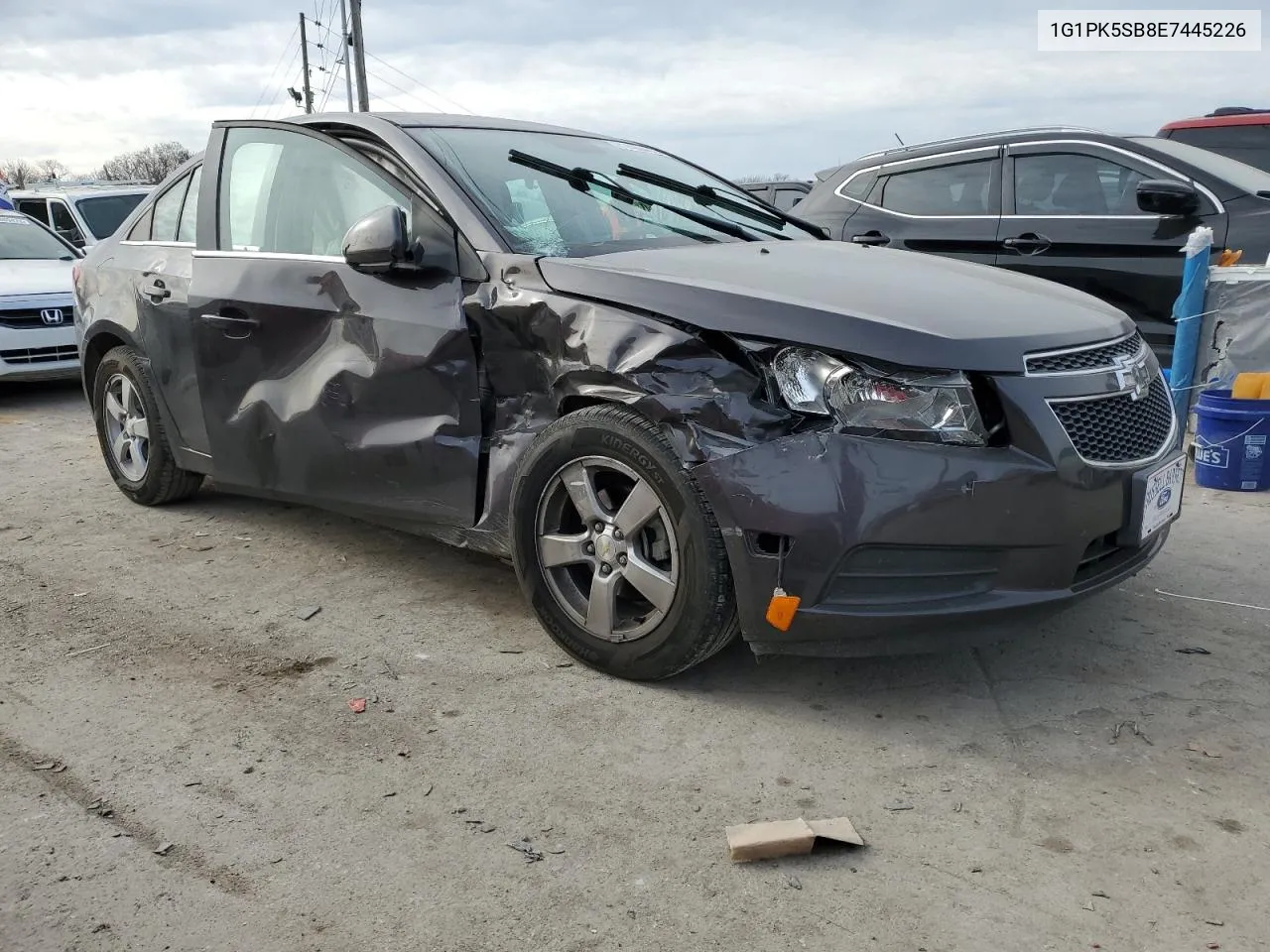 2014 Chevrolet Cruze Lt VIN: 1G1PK5SB8E7445226 Lot: 81496403