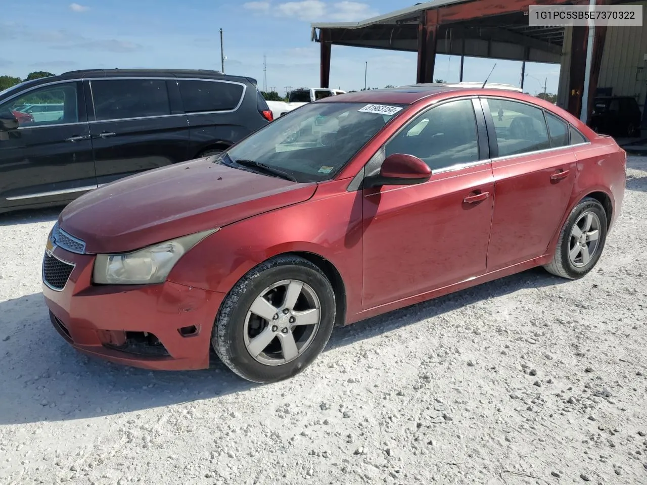 2014 Chevrolet Cruze Lt VIN: 1G1PC5SB5E7370322 Lot: 81963154