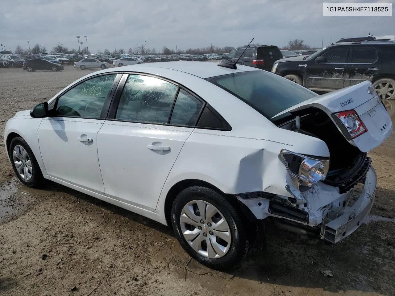 2015 Chevrolet Cruze Ls VIN: 1G1PA5SH4F7118525 Lot: 45143934