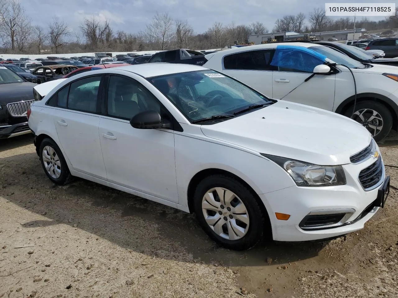 2015 Chevrolet Cruze Ls VIN: 1G1PA5SH4F7118525 Lot: 45143934