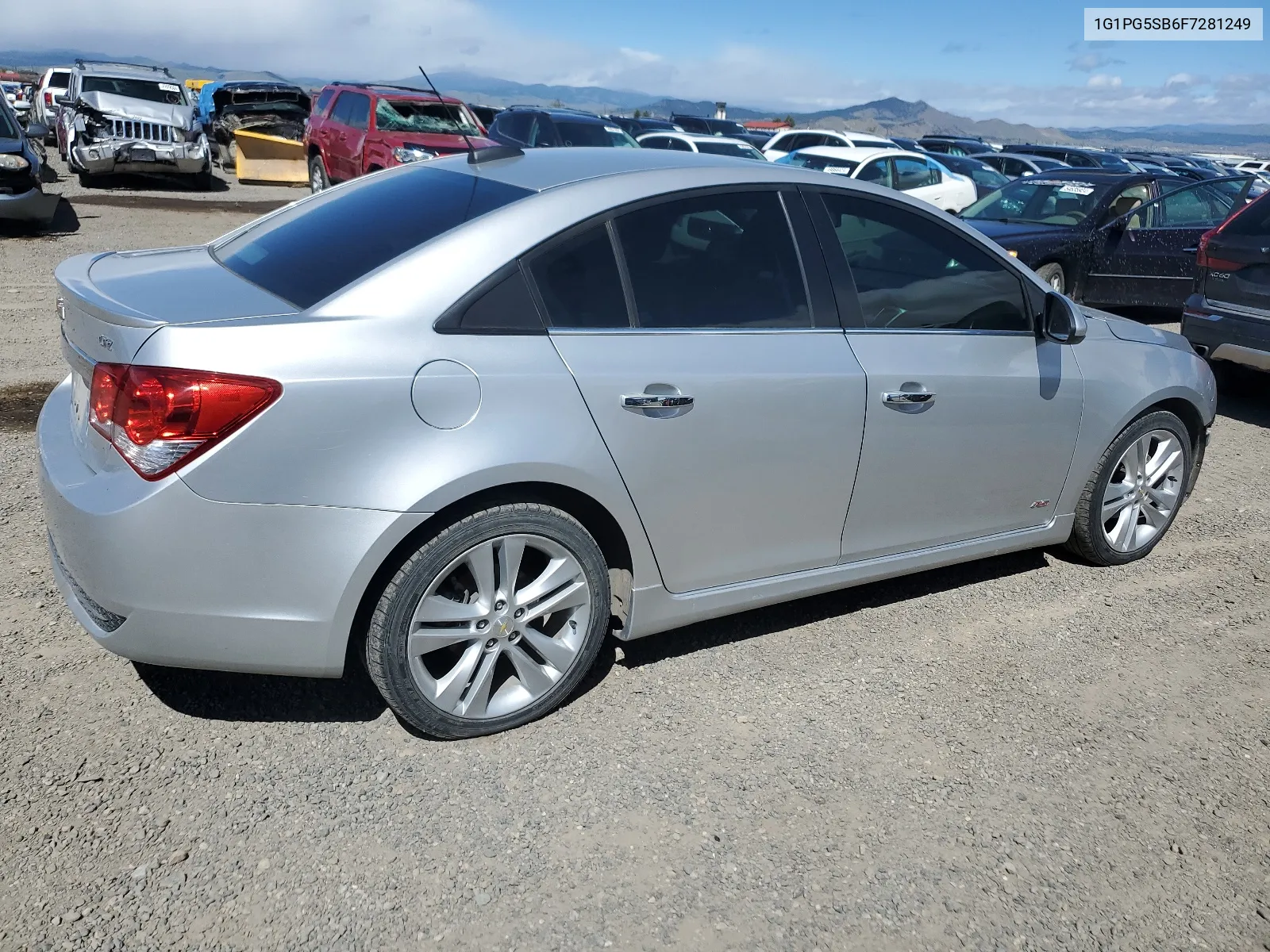 1G1PG5SB6F7281249 2015 Chevrolet Cruze Ltz