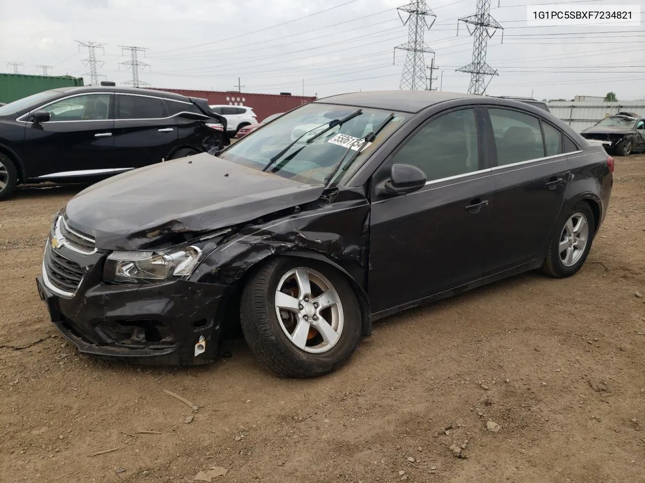 1G1PC5SBXF7234821 2015 Chevrolet Cruze Lt