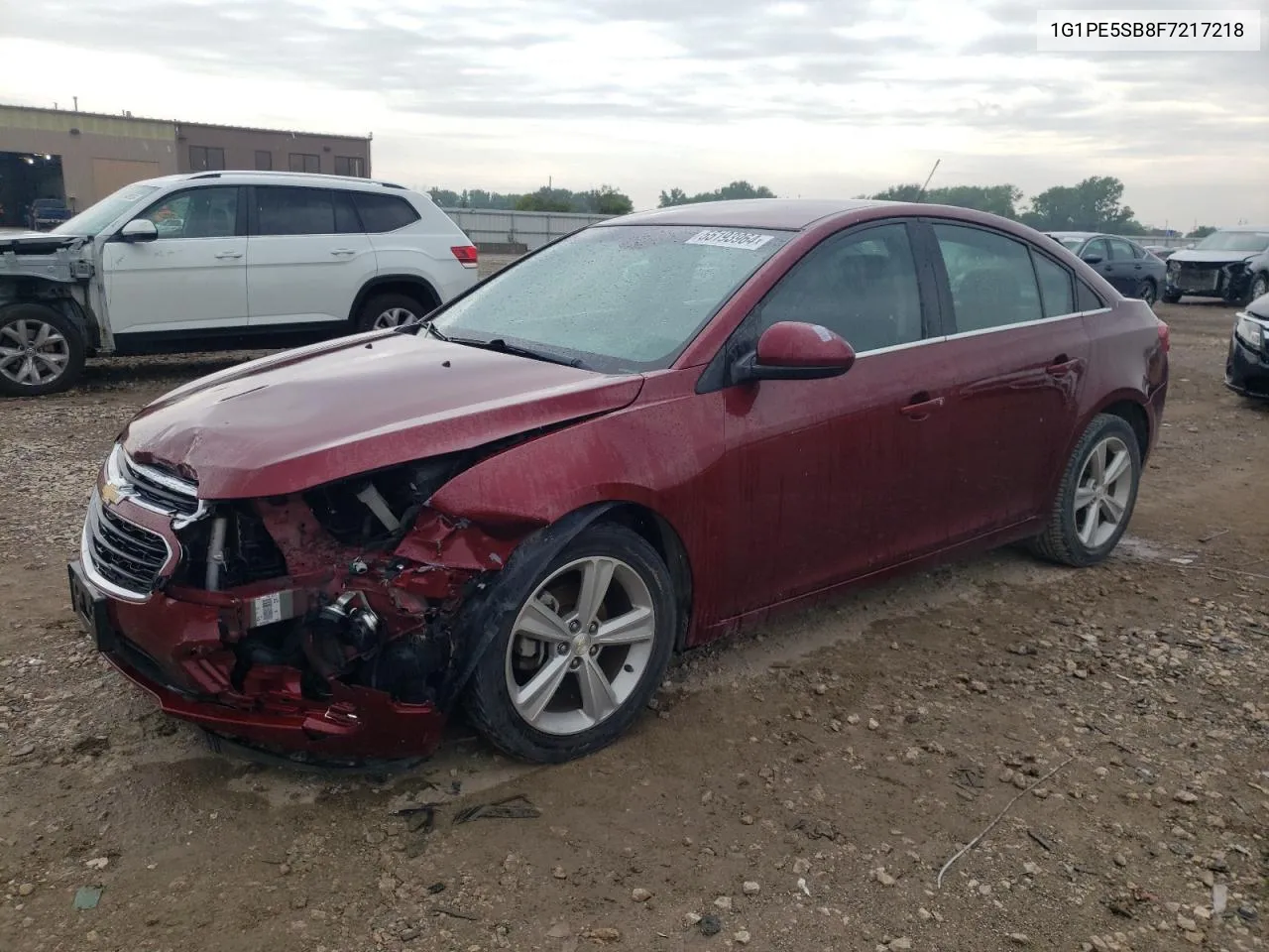 1G1PE5SB8F7217218 2015 Chevrolet Cruze Lt