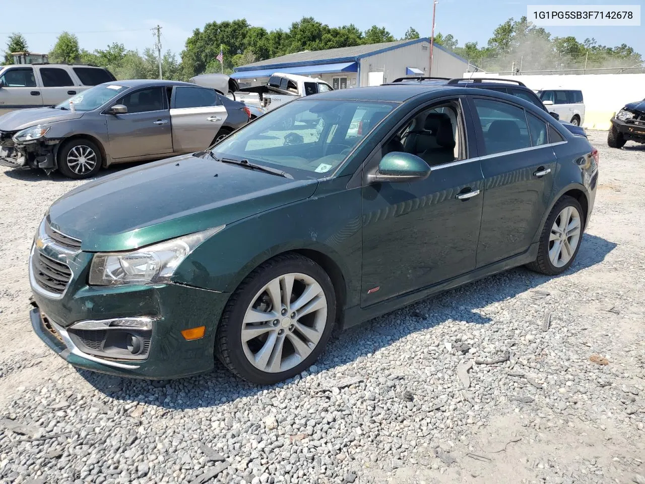 2015 Chevrolet Cruze Ltz VIN: 1G1PG5SB3F7142678 Lot: 58128814