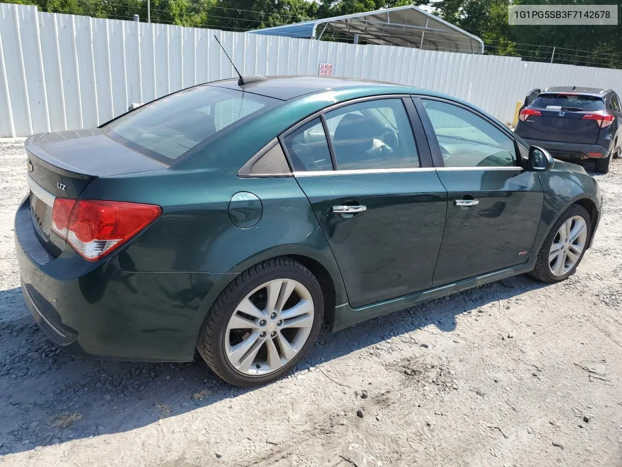 2015 Chevrolet Cruze Ltz VIN: 1G1PG5SB3F7142678 Lot: 58128814