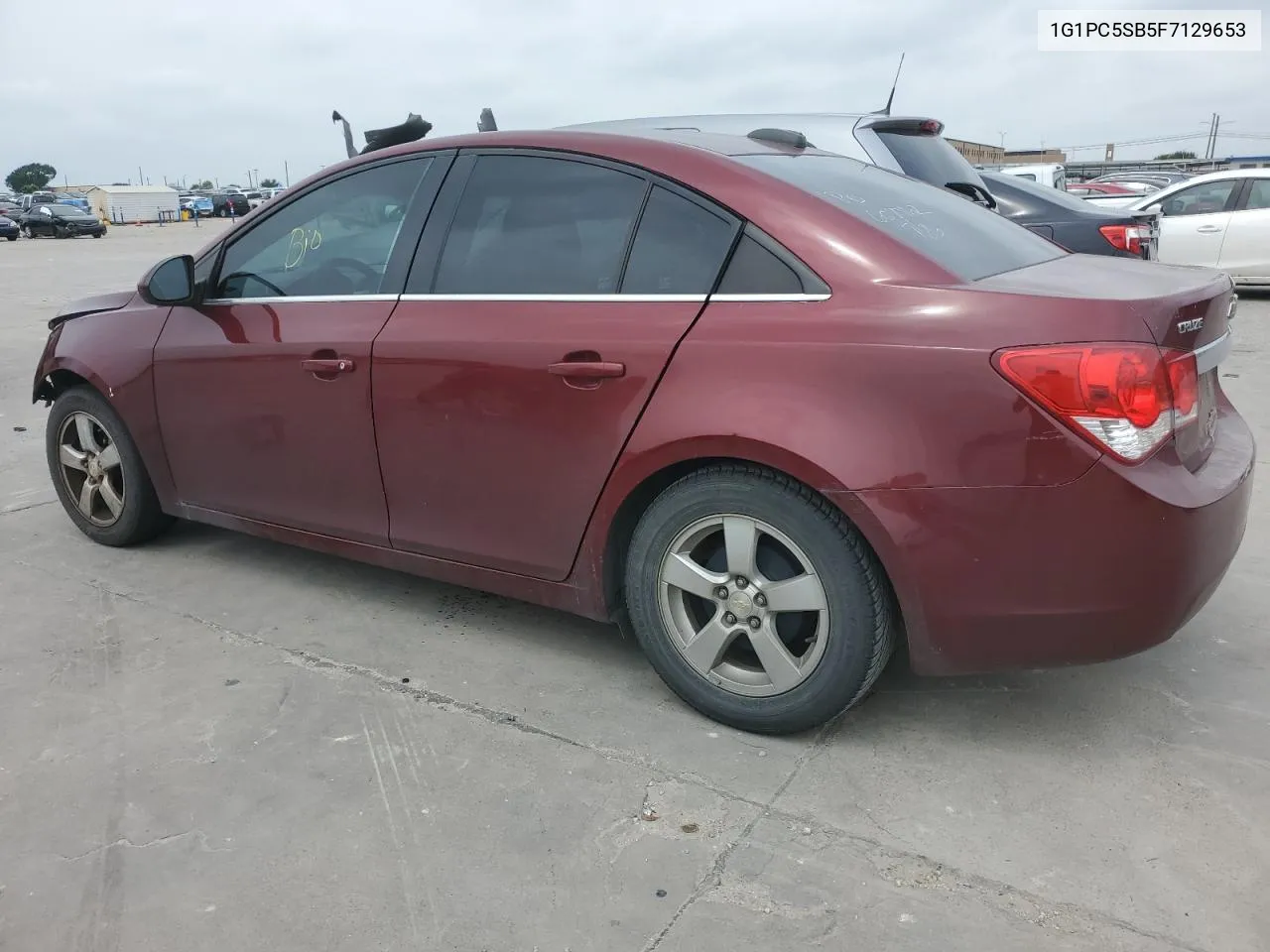 2015 Chevrolet Cruze Lt VIN: 1G1PC5SB5F7129653 Lot: 58163374