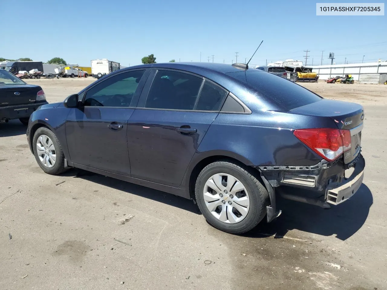 2015 Chevrolet Cruze Ls VIN: 1G1PA5SHXF7205345 Lot: 59986934