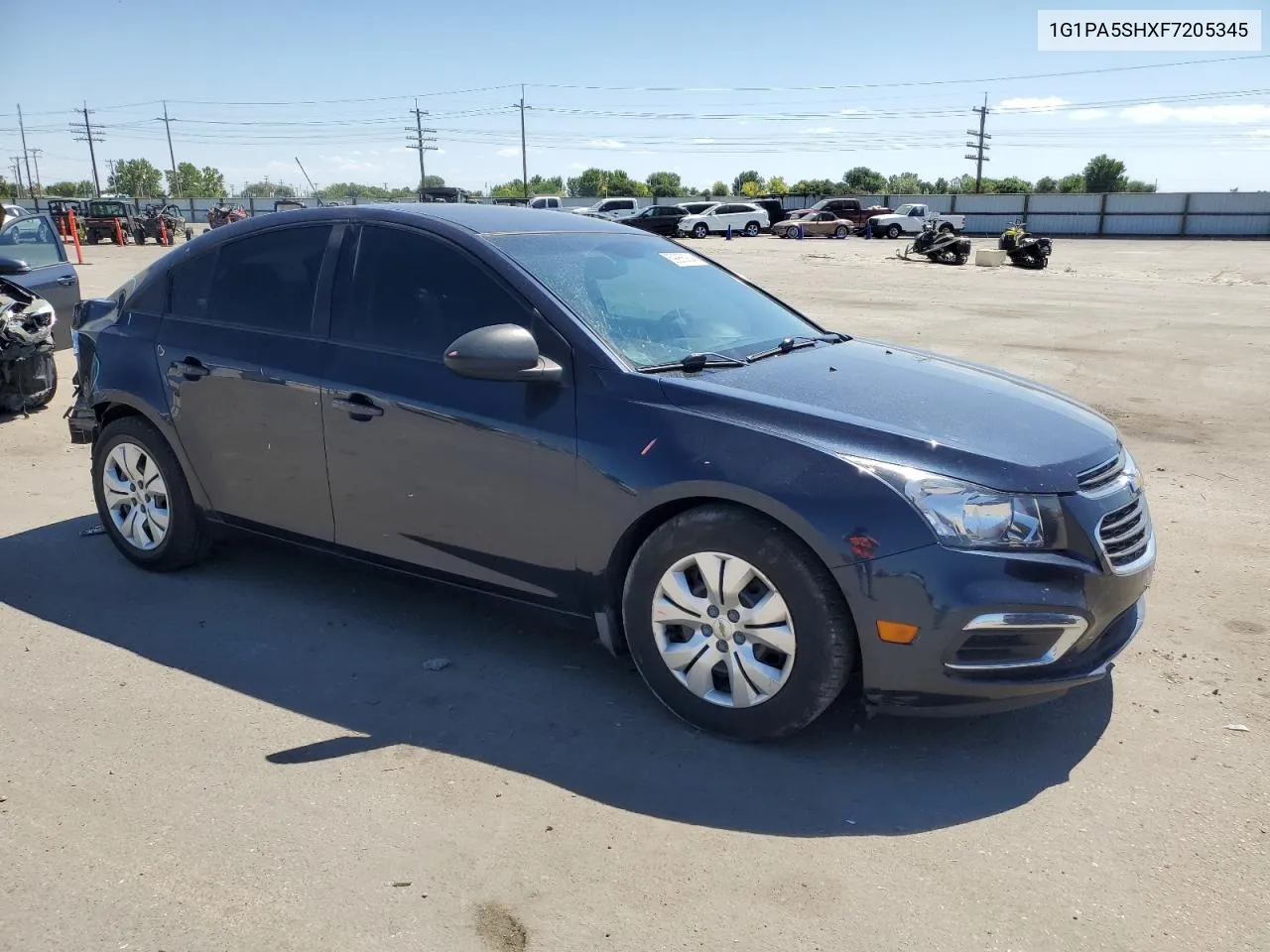 1G1PA5SHXF7205345 2015 Chevrolet Cruze Ls