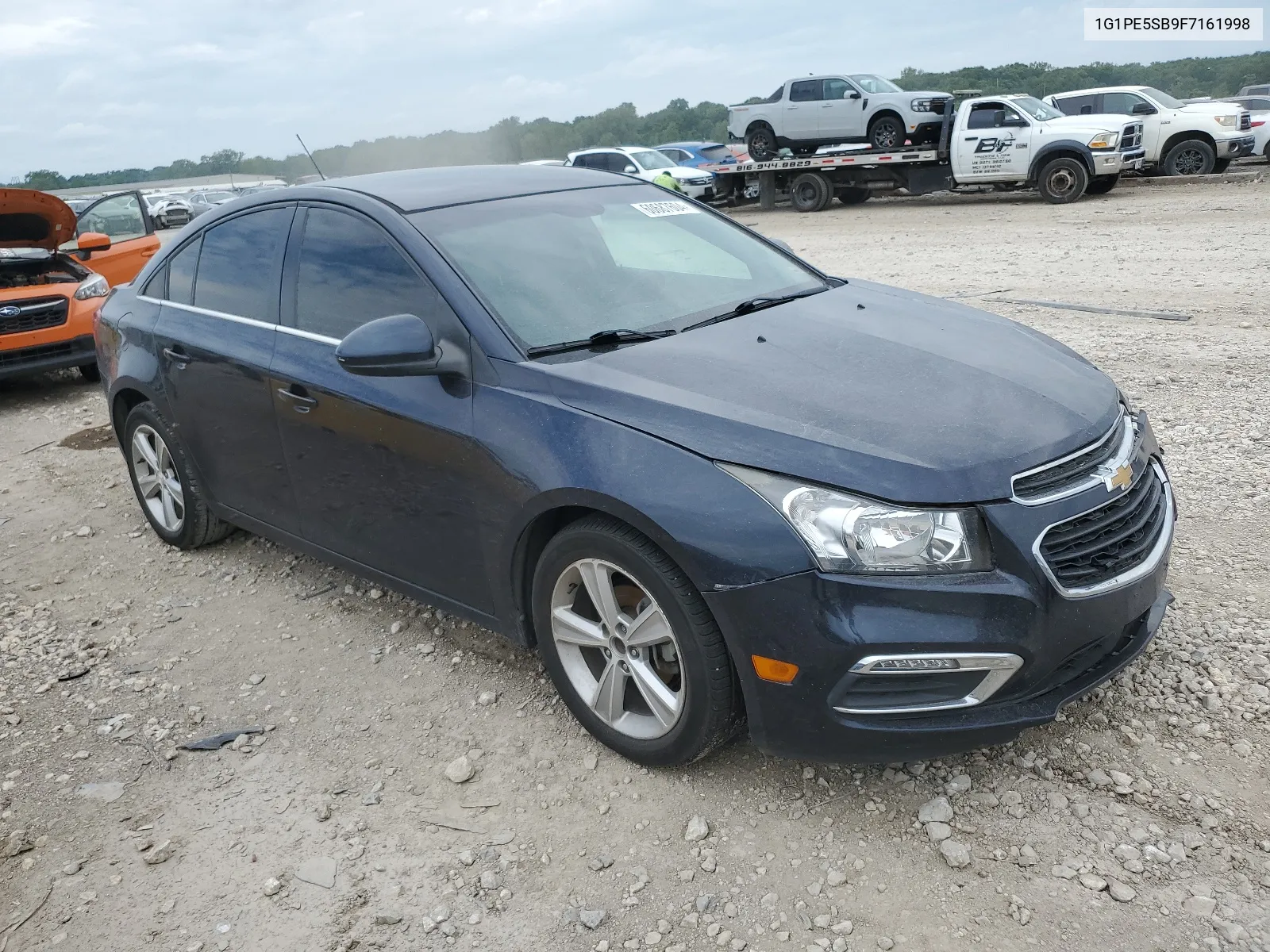 2015 Chevrolet Cruze Lt VIN: 1G1PE5SB9F7161998 Lot: 60687604