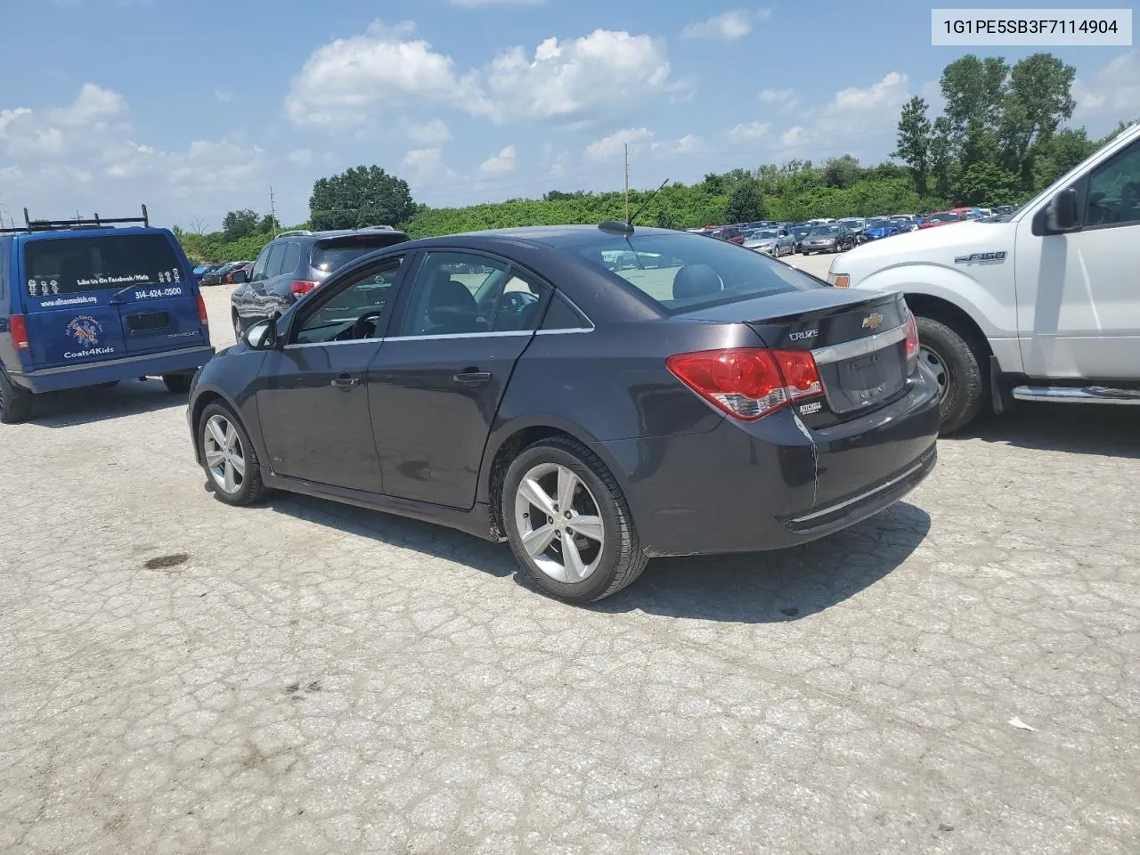 1G1PE5SB3F7114904 2015 Chevrolet Cruze Lt