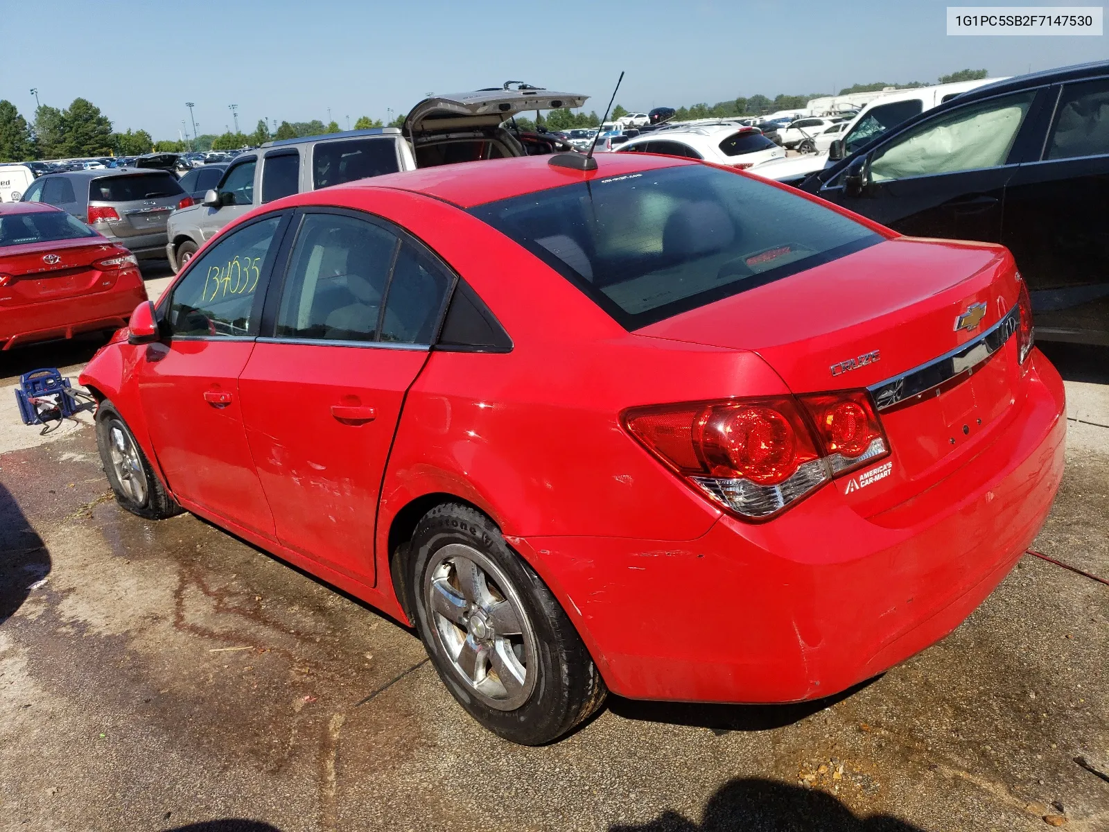 1G1PC5SB2F7147530 2015 Chevrolet Cruze Lt