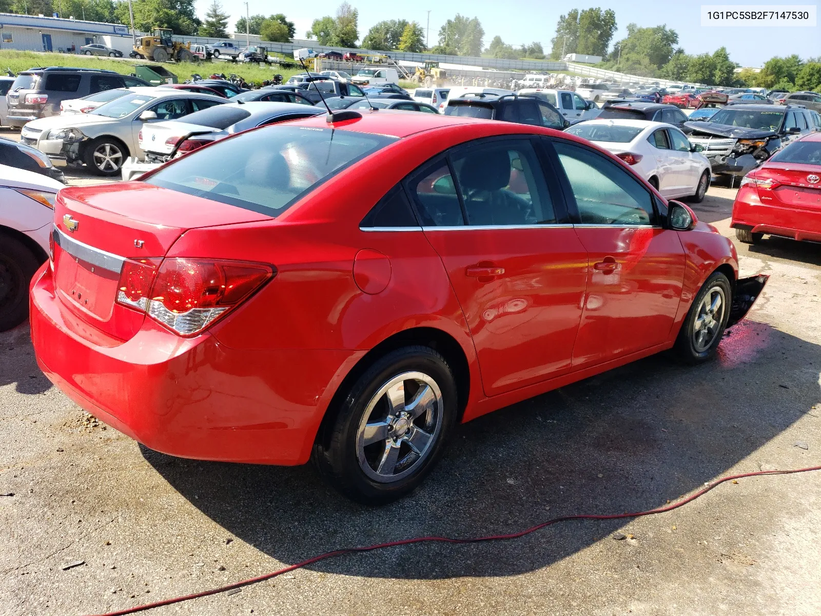 2015 Chevrolet Cruze Lt VIN: 1G1PC5SB2F7147530 Lot: 61361243