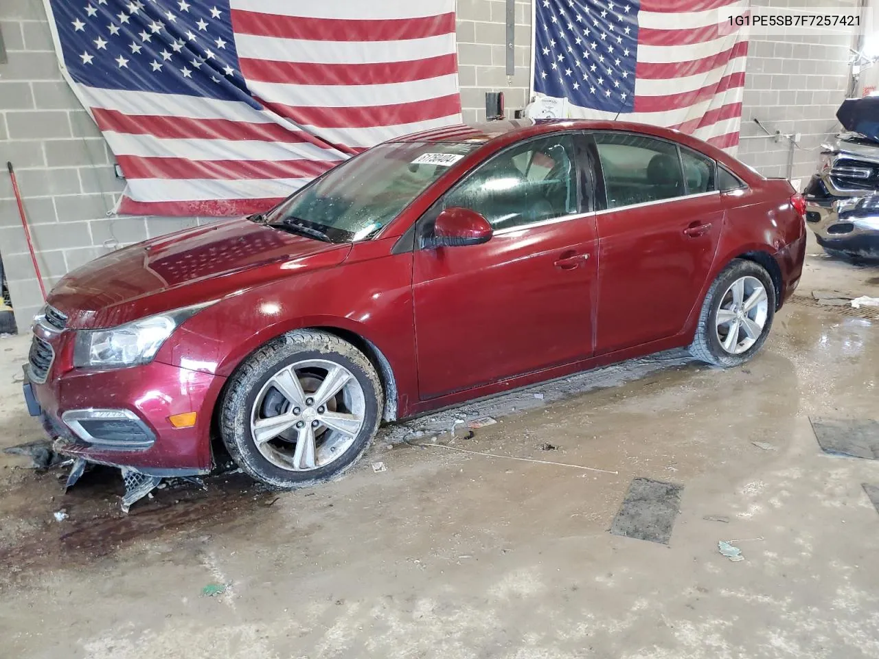 1G1PE5SB7F7257421 2015 Chevrolet Cruze Lt