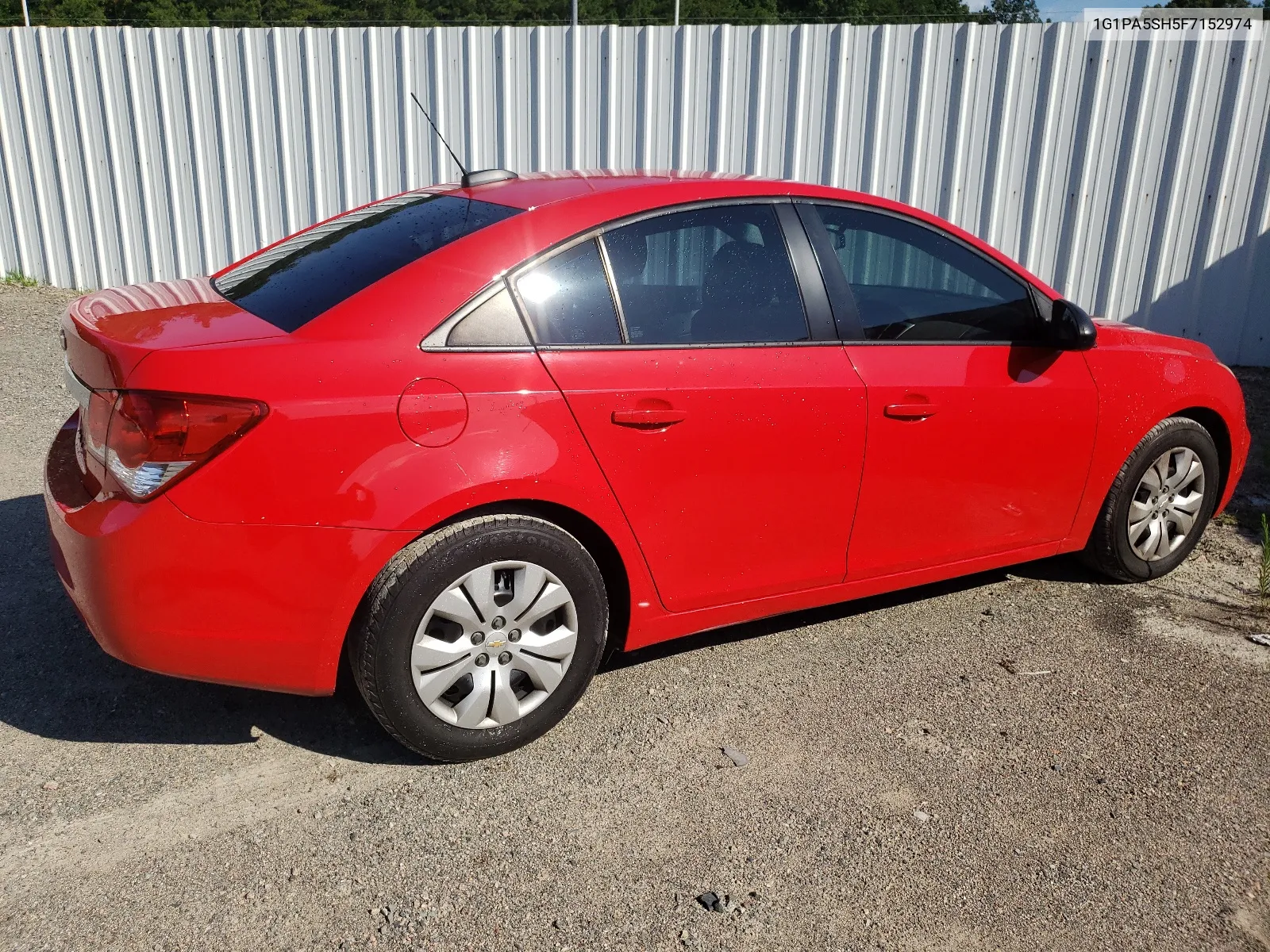 2015 Chevrolet Cruze Ls VIN: 1G1PA5SH5F7152974 Lot: 62666324