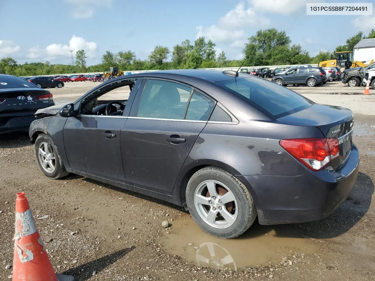 2015 Chevrolet Cruze Lt VIN: 1G1PC5SB8F7204491 Lot: 62862274