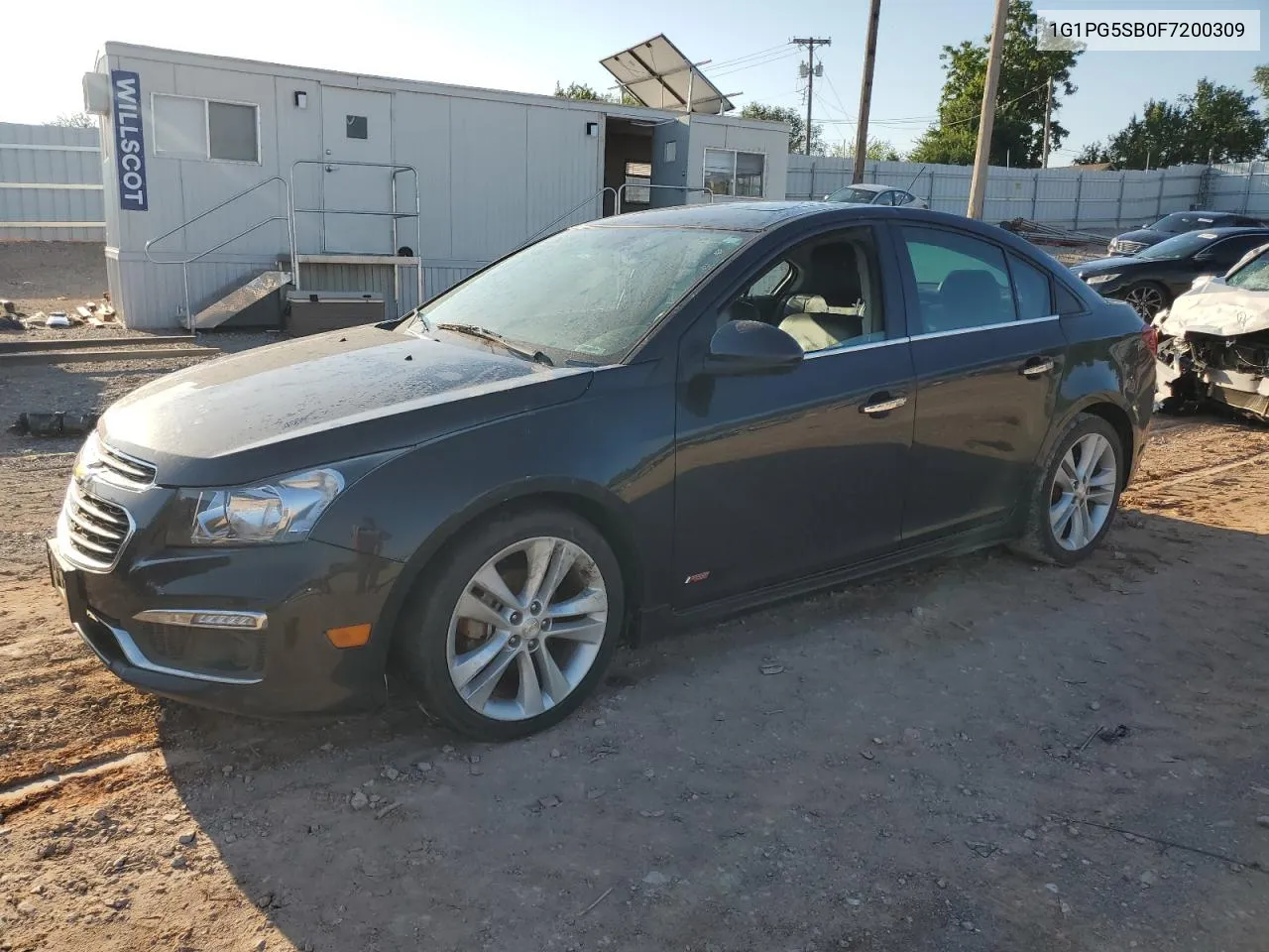 2015 Chevrolet Cruze Ltz VIN: 1G1PG5SB0F7200309 Lot: 62935764