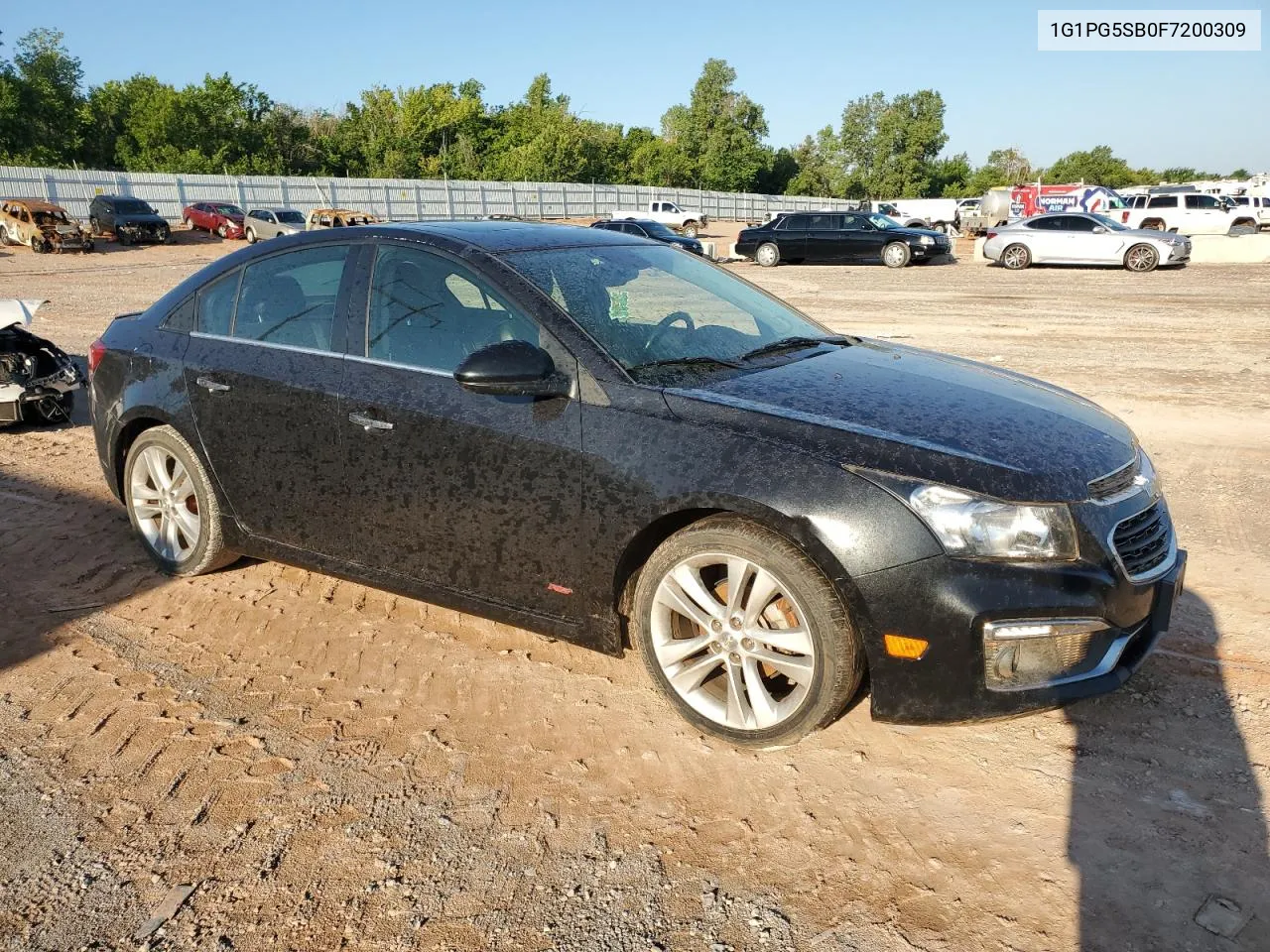 1G1PG5SB0F7200309 2015 Chevrolet Cruze Ltz