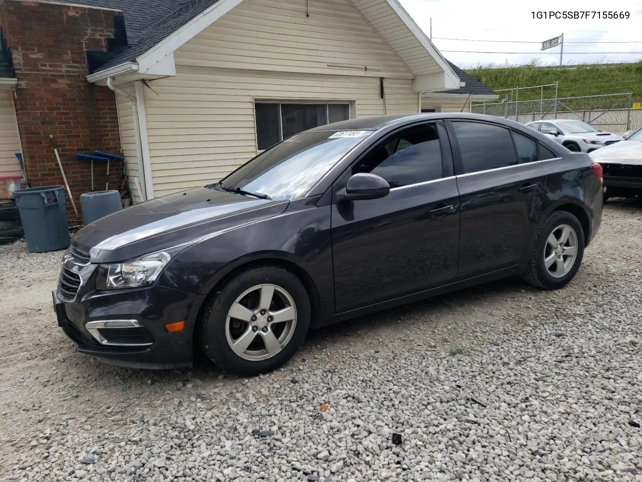 2015 Chevrolet Cruze Lt VIN: 1G1PC5SB7F7155669 Lot: 63617493