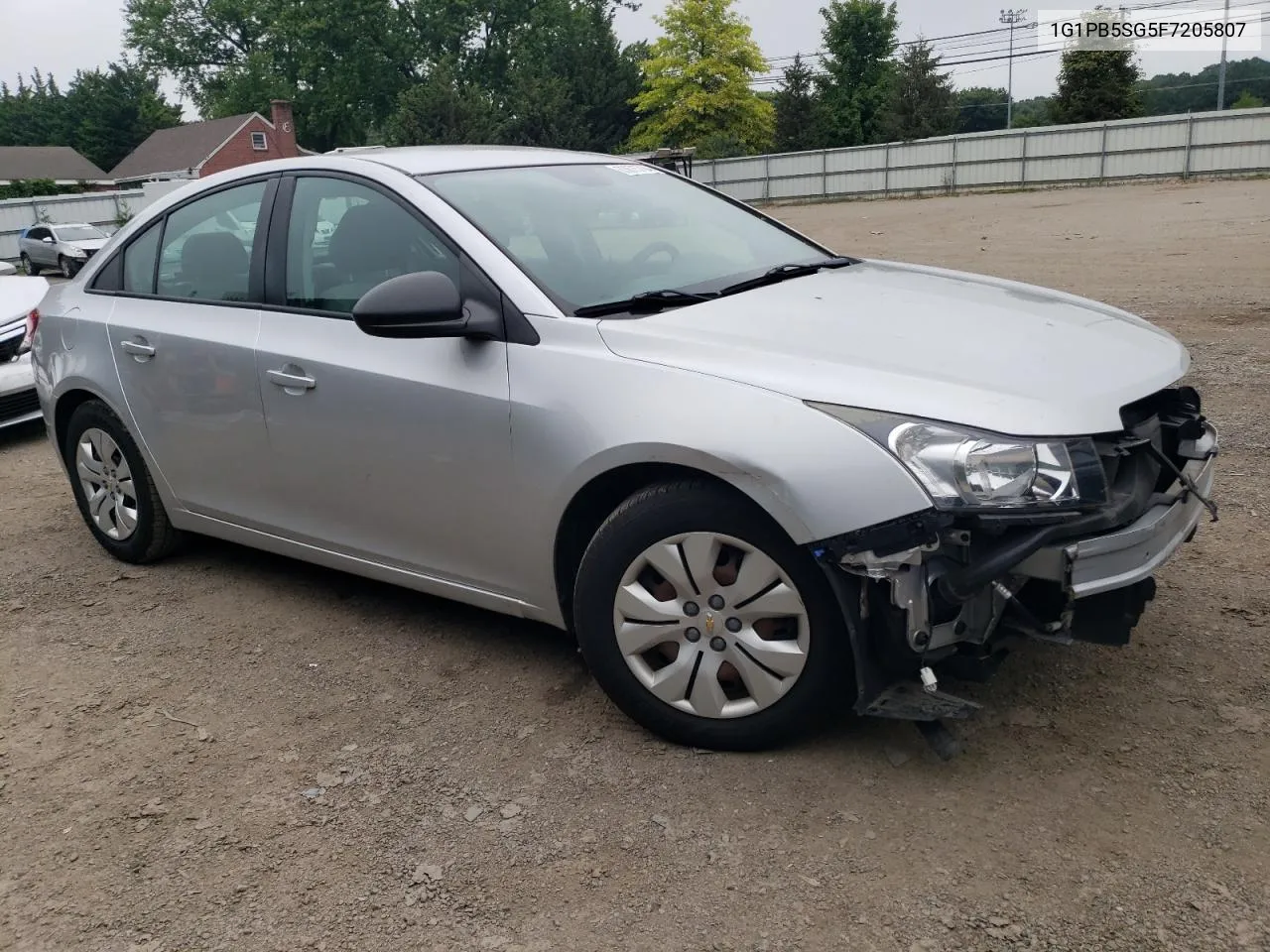 1G1PB5SG5F7205807 2015 Chevrolet Cruze Ls