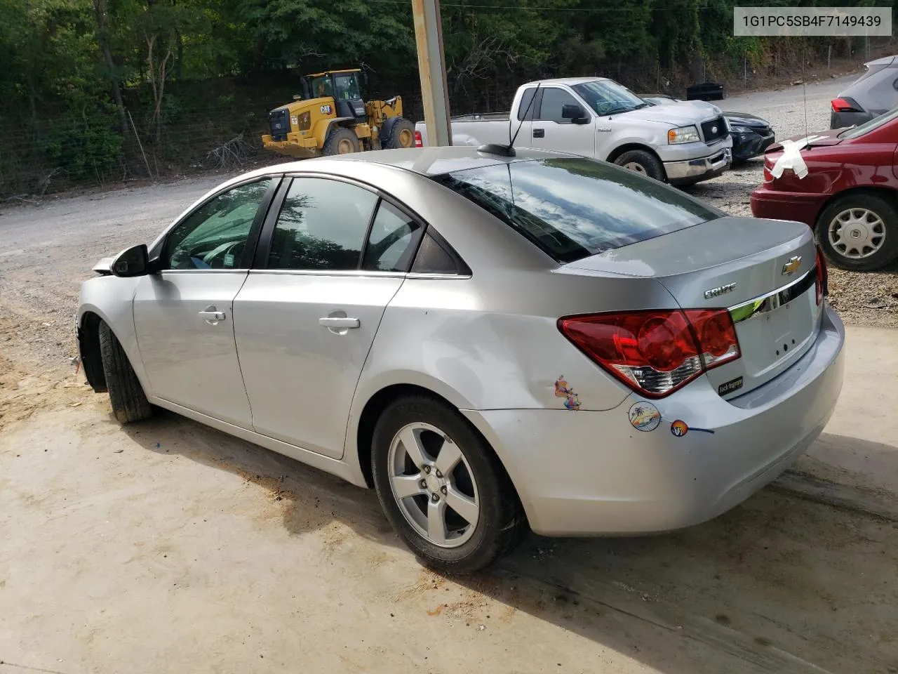 2015 Chevrolet Cruze Lt VIN: 1G1PC5SB4F7149439 Lot: 63867834