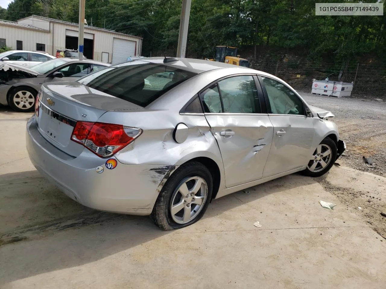 2015 Chevrolet Cruze Lt VIN: 1G1PC5SB4F7149439 Lot: 63867834