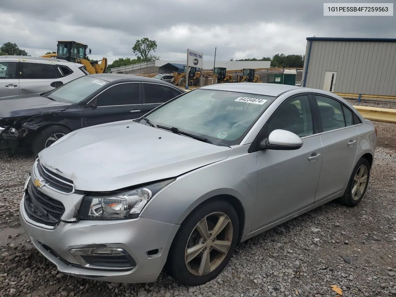 2015 Chevrolet Cruze Lt VIN: 1G1PE5SB4F7259563 Lot: 64234674