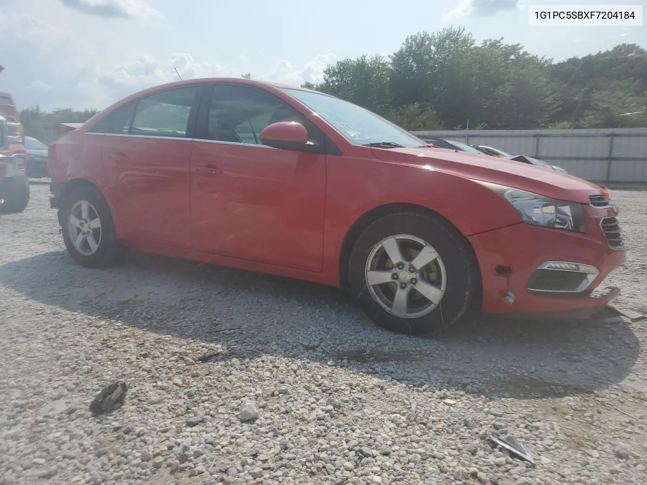 1G1PC5SBXF7204184 2015 Chevrolet Cruze Lt