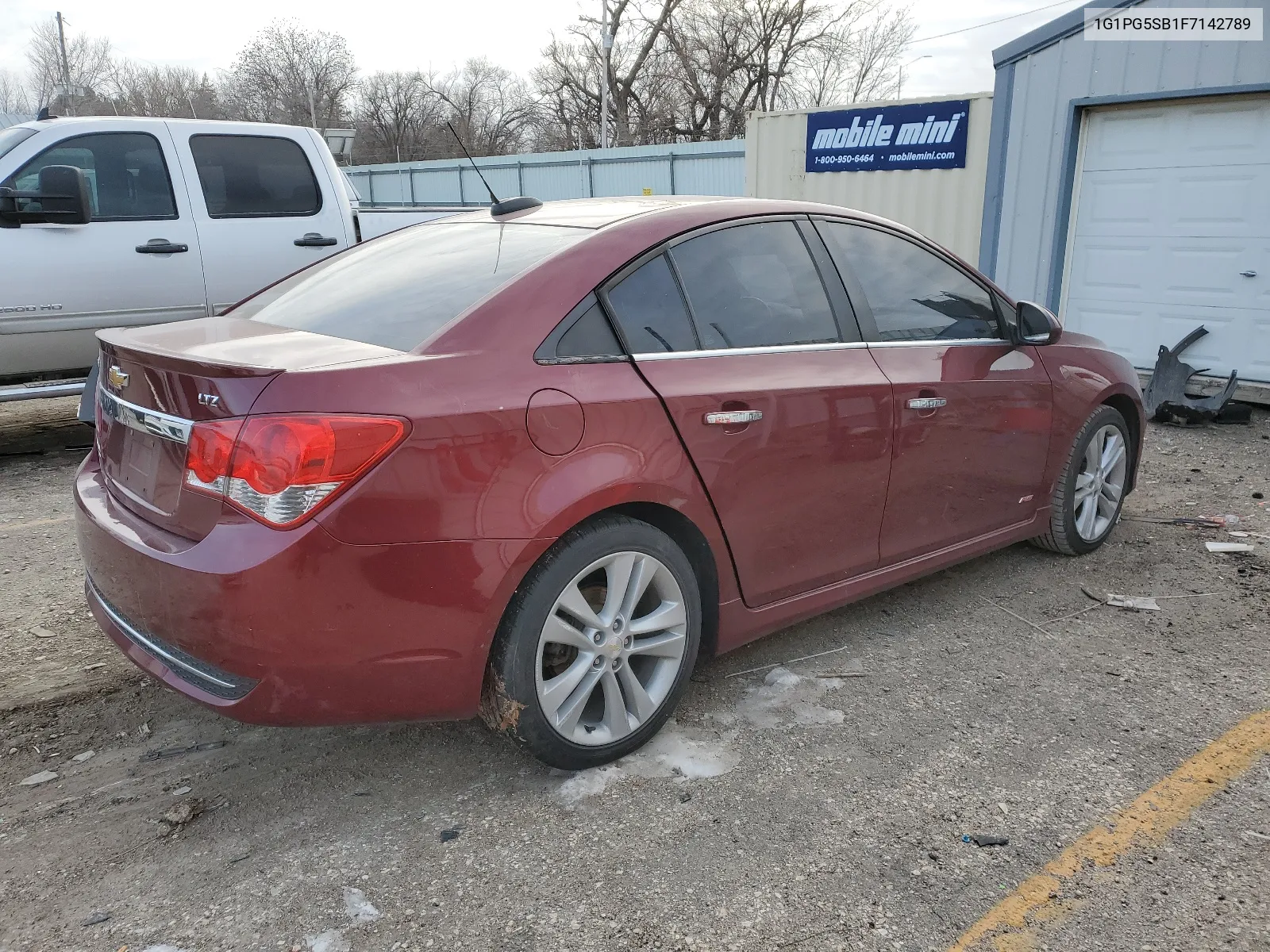 2015 Chevrolet Cruze Ltz VIN: 1G1PG5SB1F7142789 Lot: 64747184