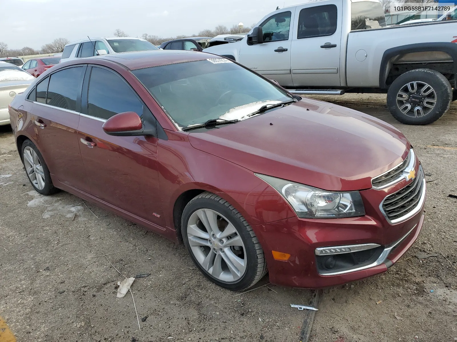 1G1PG5SB1F7142789 2015 Chevrolet Cruze Ltz