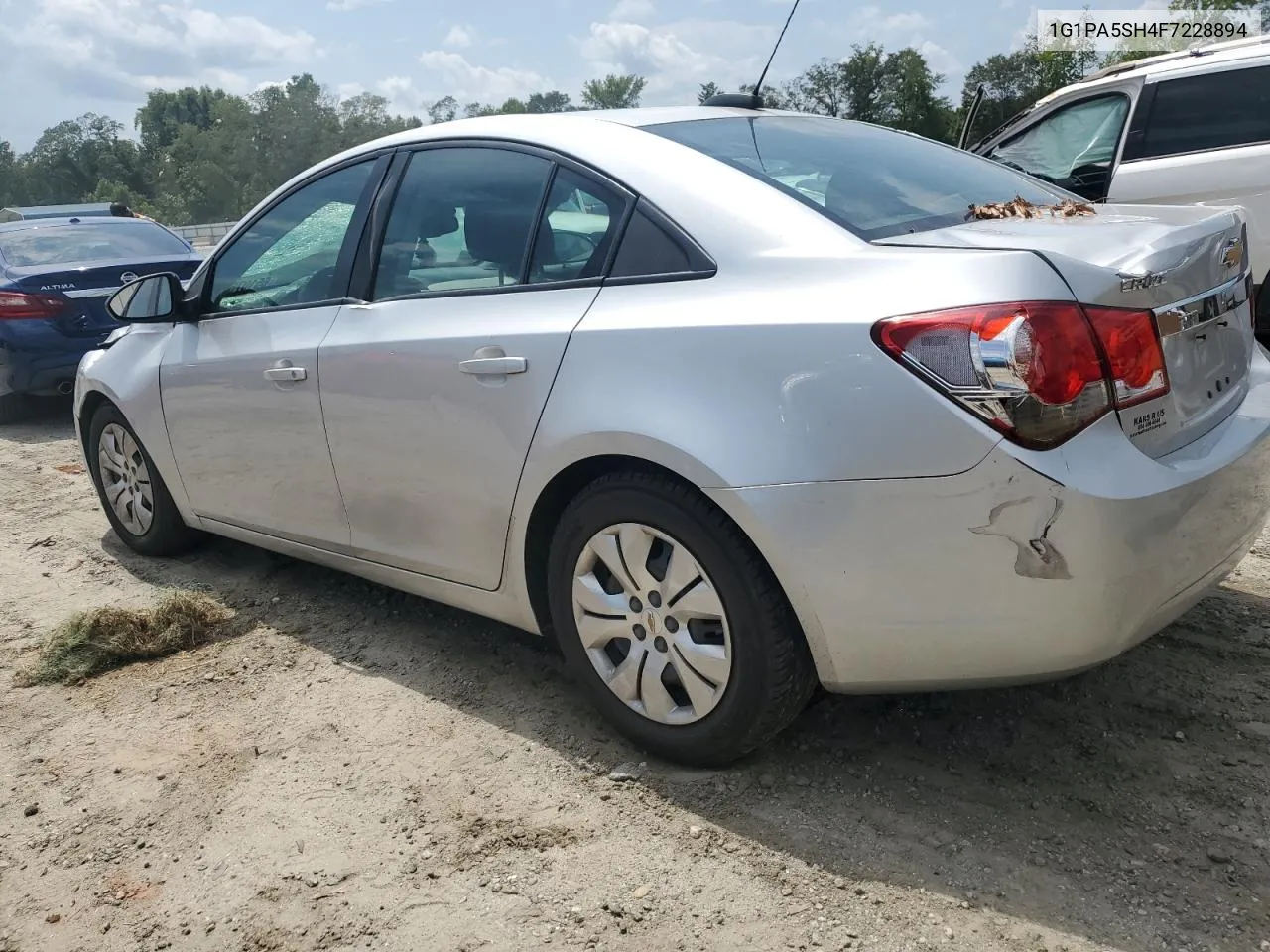 2015 Chevrolet Cruze Ls VIN: 1G1PA5SH4F7228894 Lot: 65107534