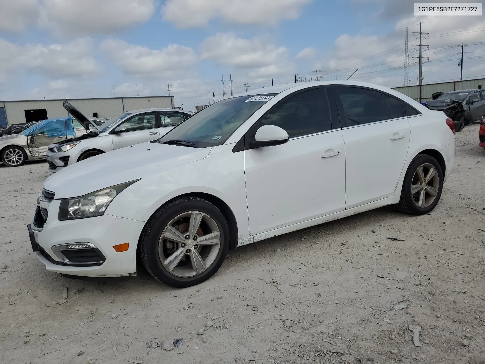 2015 Chevrolet Cruze Lt VIN: 1G1PE5SB2F7271727 Lot: 65134334