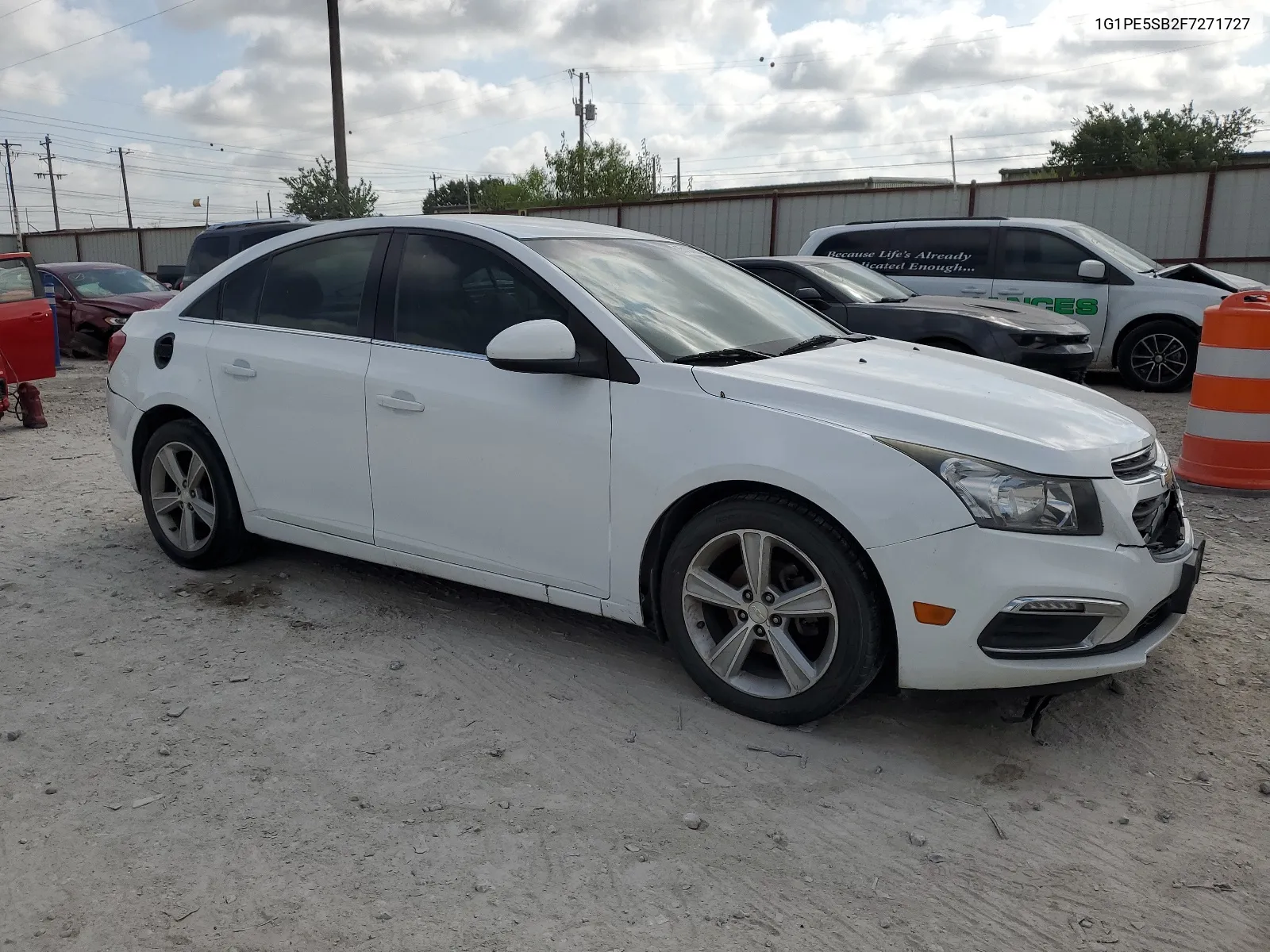 2015 Chevrolet Cruze Lt VIN: 1G1PE5SB2F7271727 Lot: 65134334