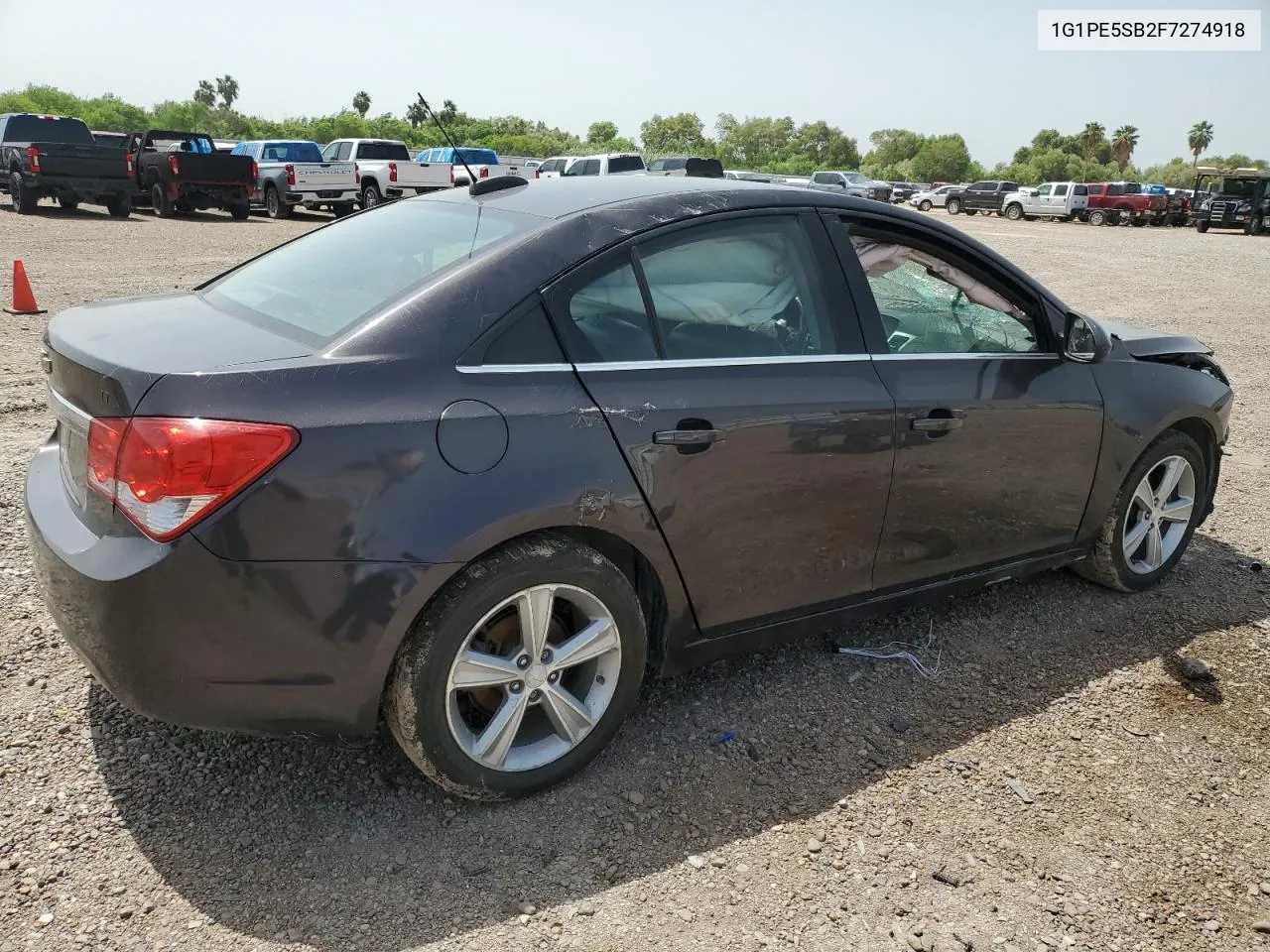 2015 Chevrolet Cruze Lt VIN: 1G1PE5SB2F7274918 Lot: 65429564