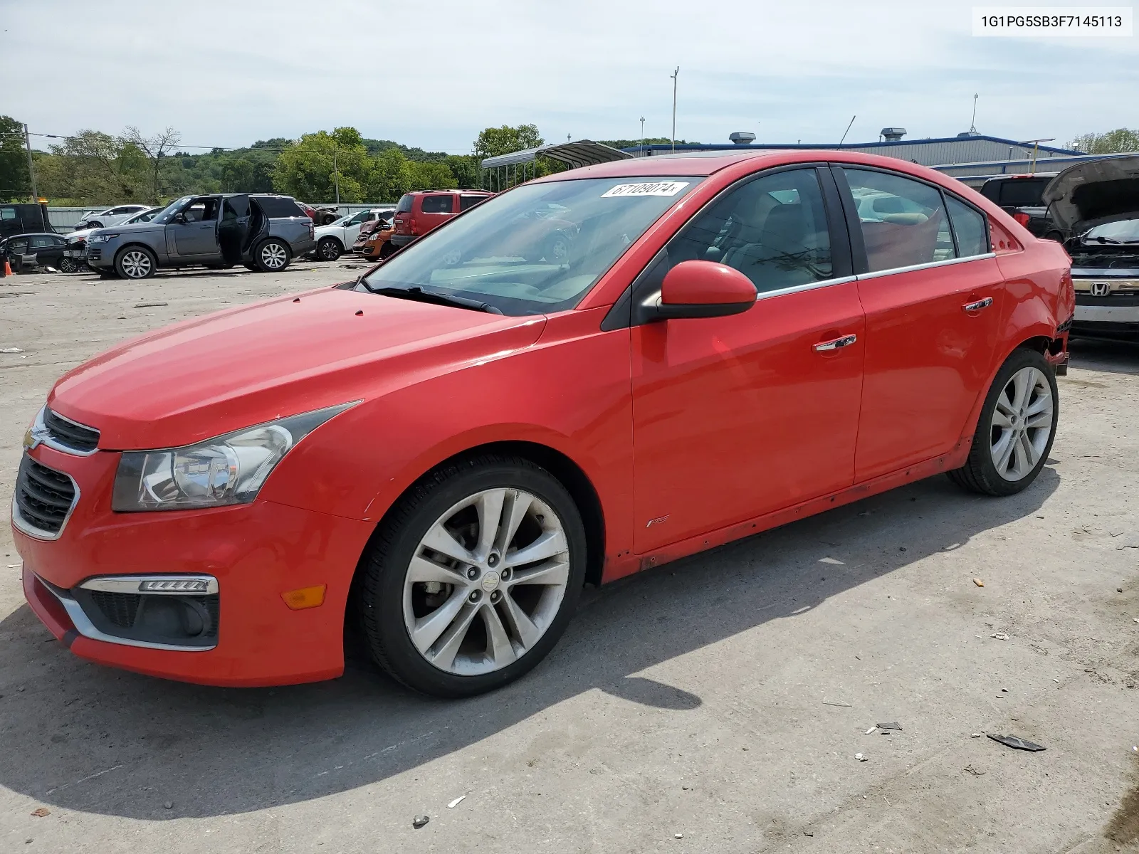 1G1PG5SB3F7145113 2015 Chevrolet Cruze Ltz