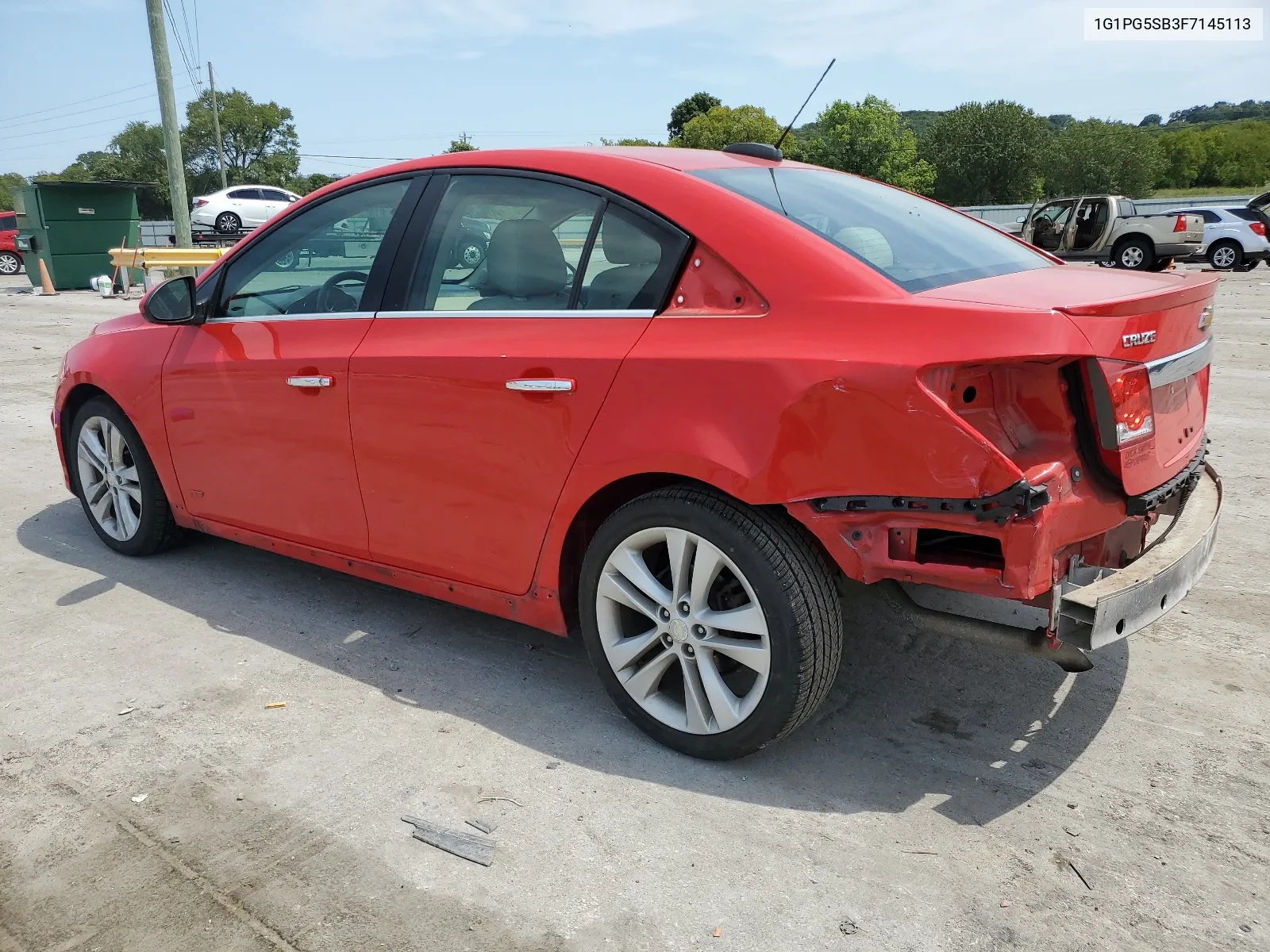 2015 Chevrolet Cruze Ltz VIN: 1G1PG5SB3F7145113 Lot: 67109074