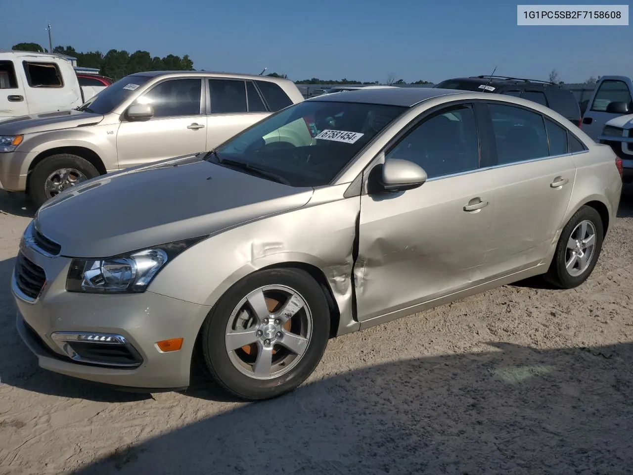 1G1PC5SB2F7158608 2015 Chevrolet Cruze Lt