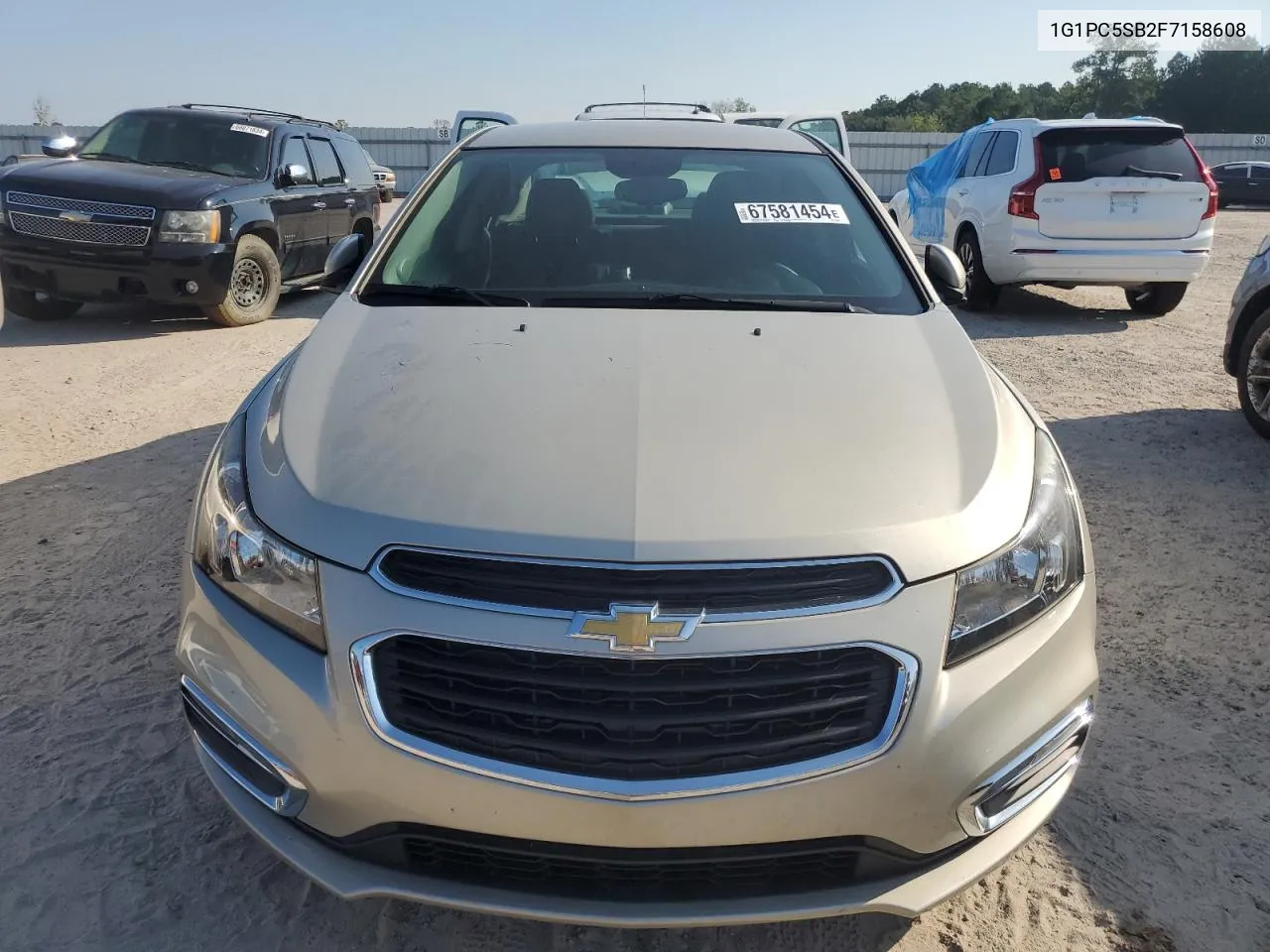 1G1PC5SB2F7158608 2015 Chevrolet Cruze Lt