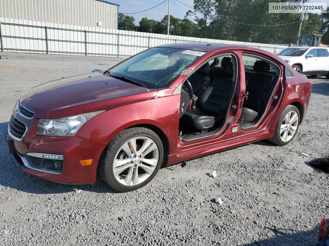 2015 Chevrolet Cruze Ltz VIN: 1G1PG5SB7F7202445 Lot: 67722174