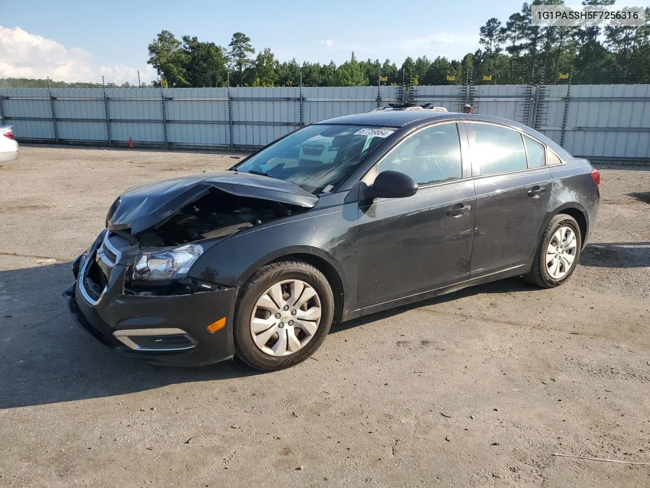 2015 Chevrolet Cruze Ls VIN: 1G1PA5SH5F7256316 Lot: 67759864