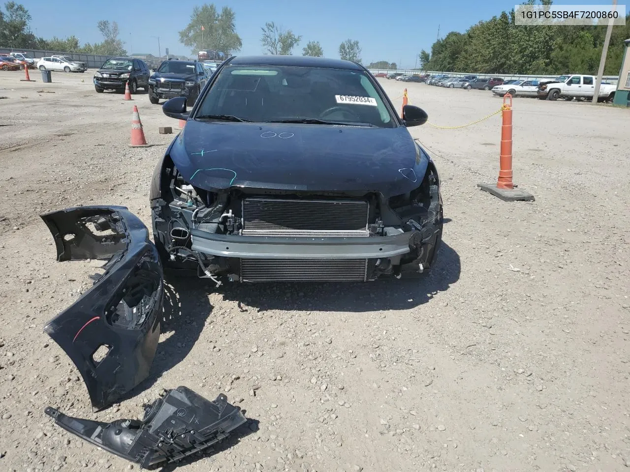 1G1PC5SB4F7200860 2015 Chevrolet Cruze Lt