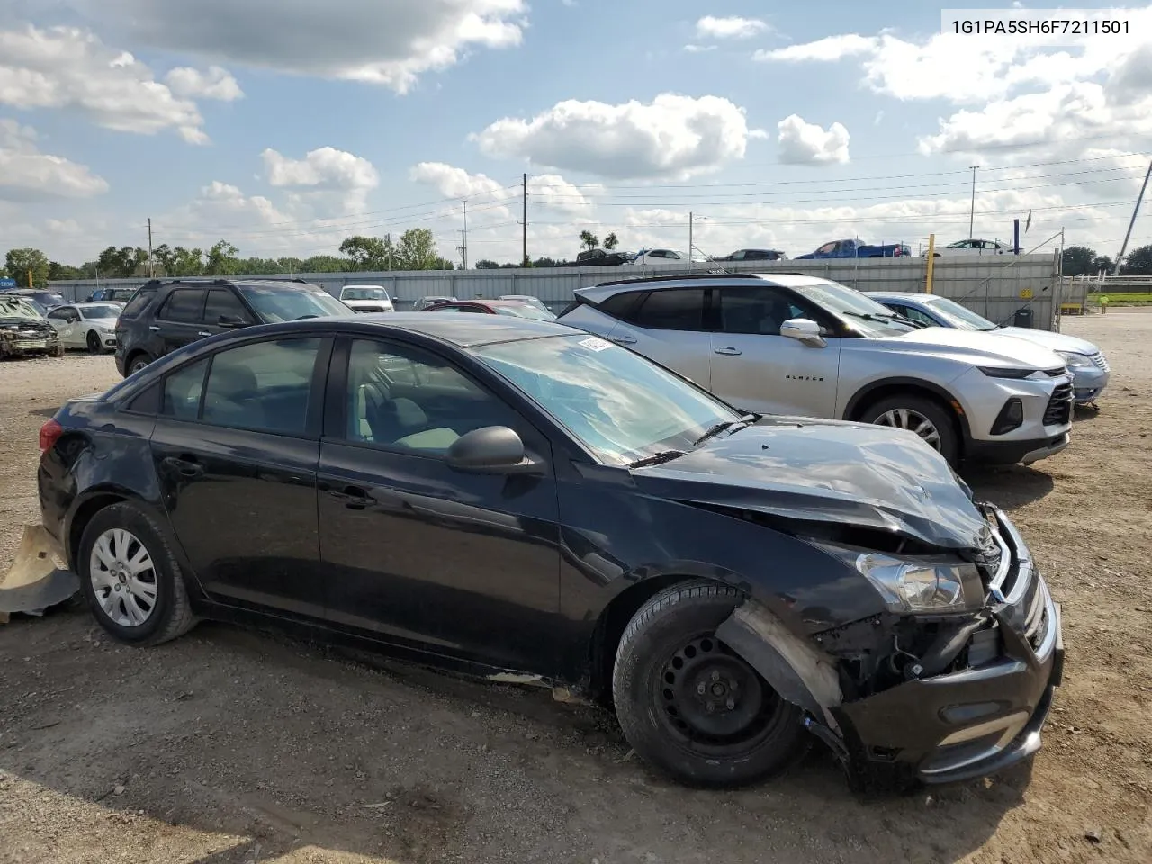 2015 Chevrolet Cruze Ls VIN: 1G1PA5SH6F7211501 Lot: 68422314