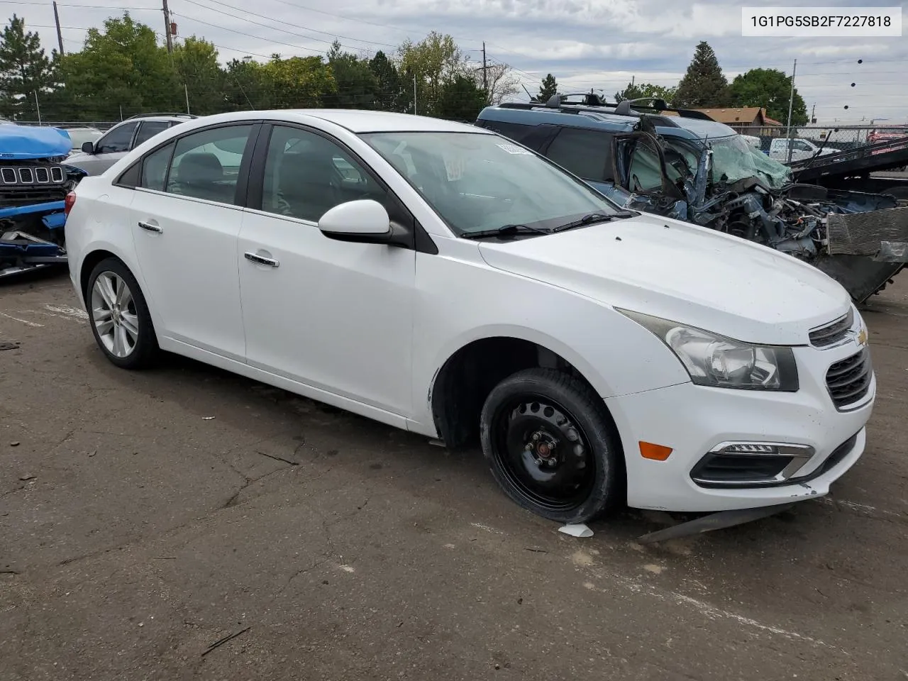 1G1PG5SB2F7227818 2015 Chevrolet Cruze Ltz