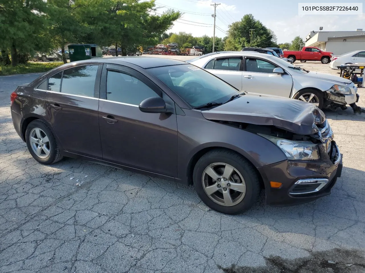 2015 Chevrolet Cruze Lt VIN: 1G1PC5SB2F7226440 Lot: 68612884