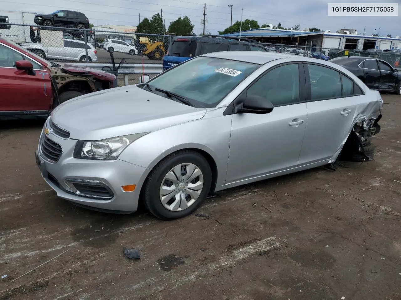 2015 Chevrolet Cruze Ls VIN: 1G1PB5SH2F7175058 Lot: 68733834